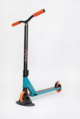 Trottinette X-Ride Bleue et Orange Pivot