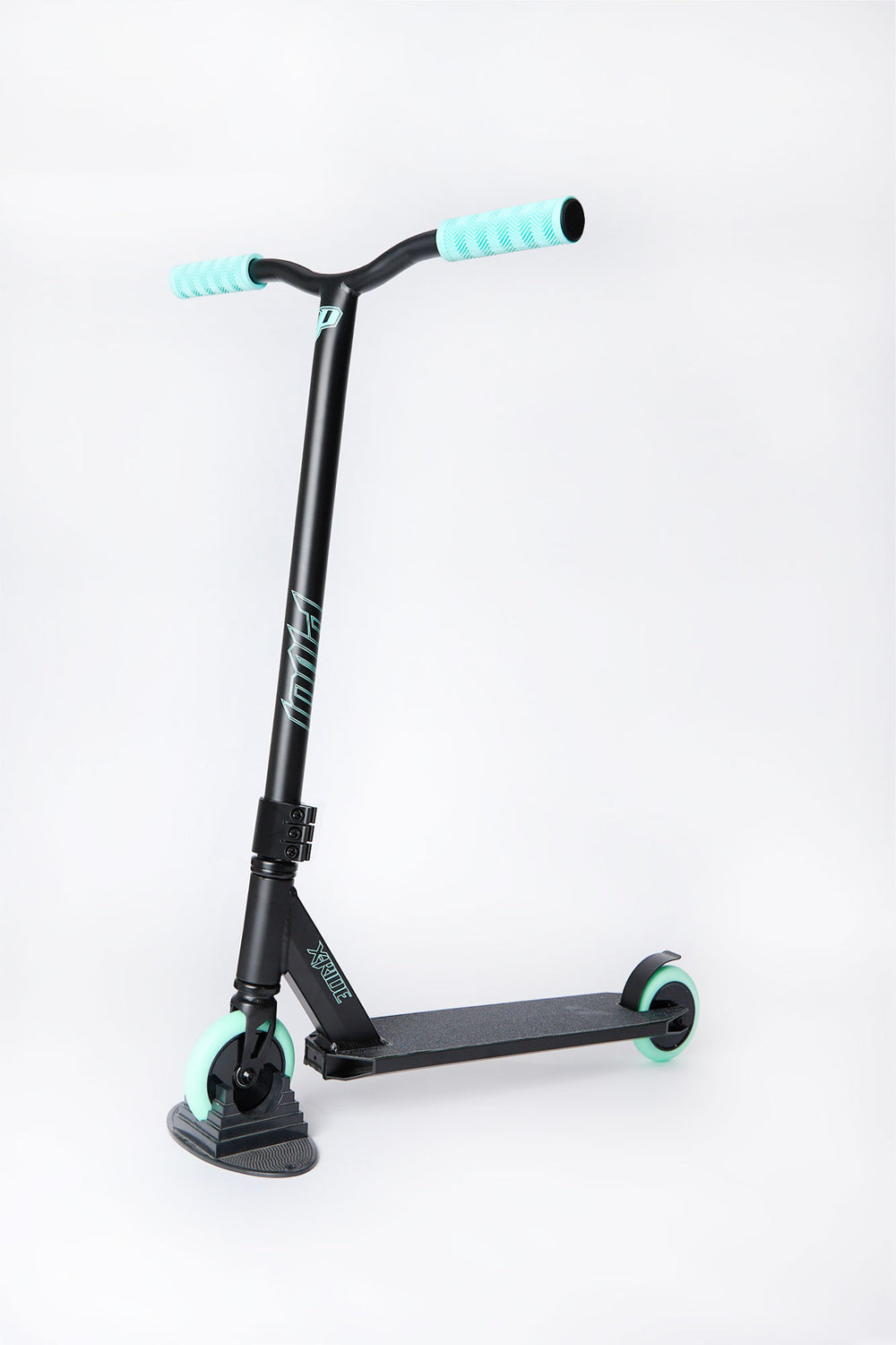 Trottinette Pivot X-Ride noire et sarcelle Trottinette Pivot X-Ride noire et sarcelle