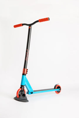 Trottinette Pivot X-Ride bleue et orange