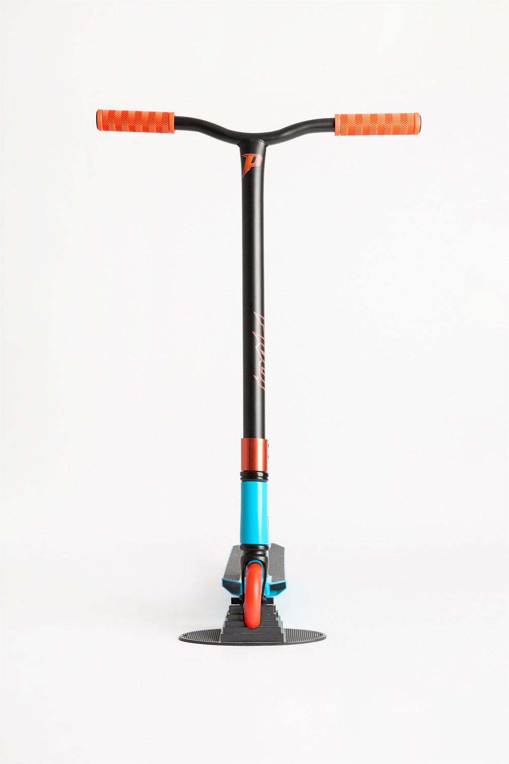 Trottinette Pivot X-Ride bleue et orange Trottinette Pivot X-Ride bleue et orange