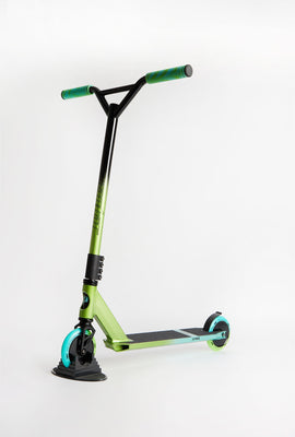 Trottinette Pivot X-Park vert et bleu dégradé