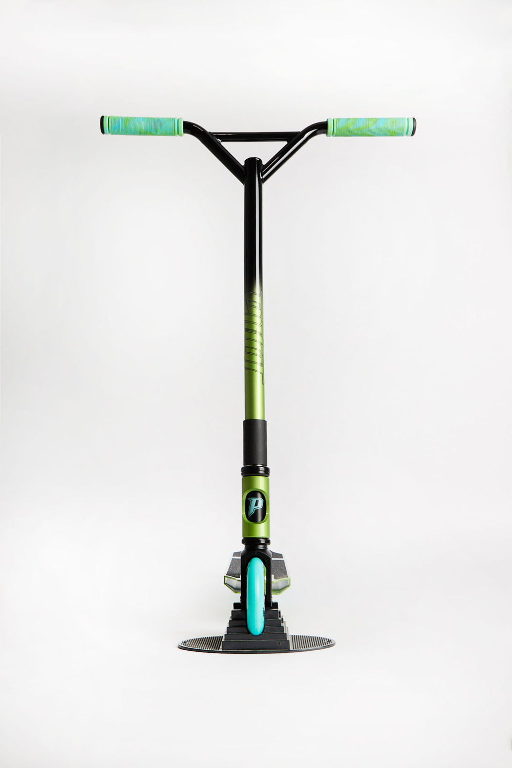 Trottinette Pivot X-Park vert et bleu dégradé Trottinette Pivot X-Park vert et bleu dégradé