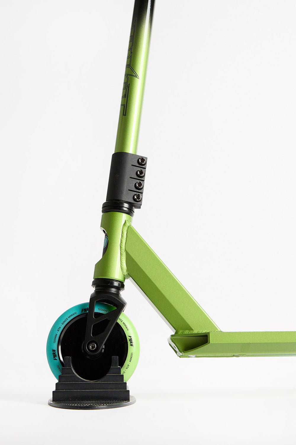 Trottinette Pivot X-Park vert et bleu dégradé Trottinette Pivot X-Park vert et bleu dégradé