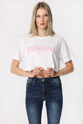 Womens Pasadena Cropped Tee