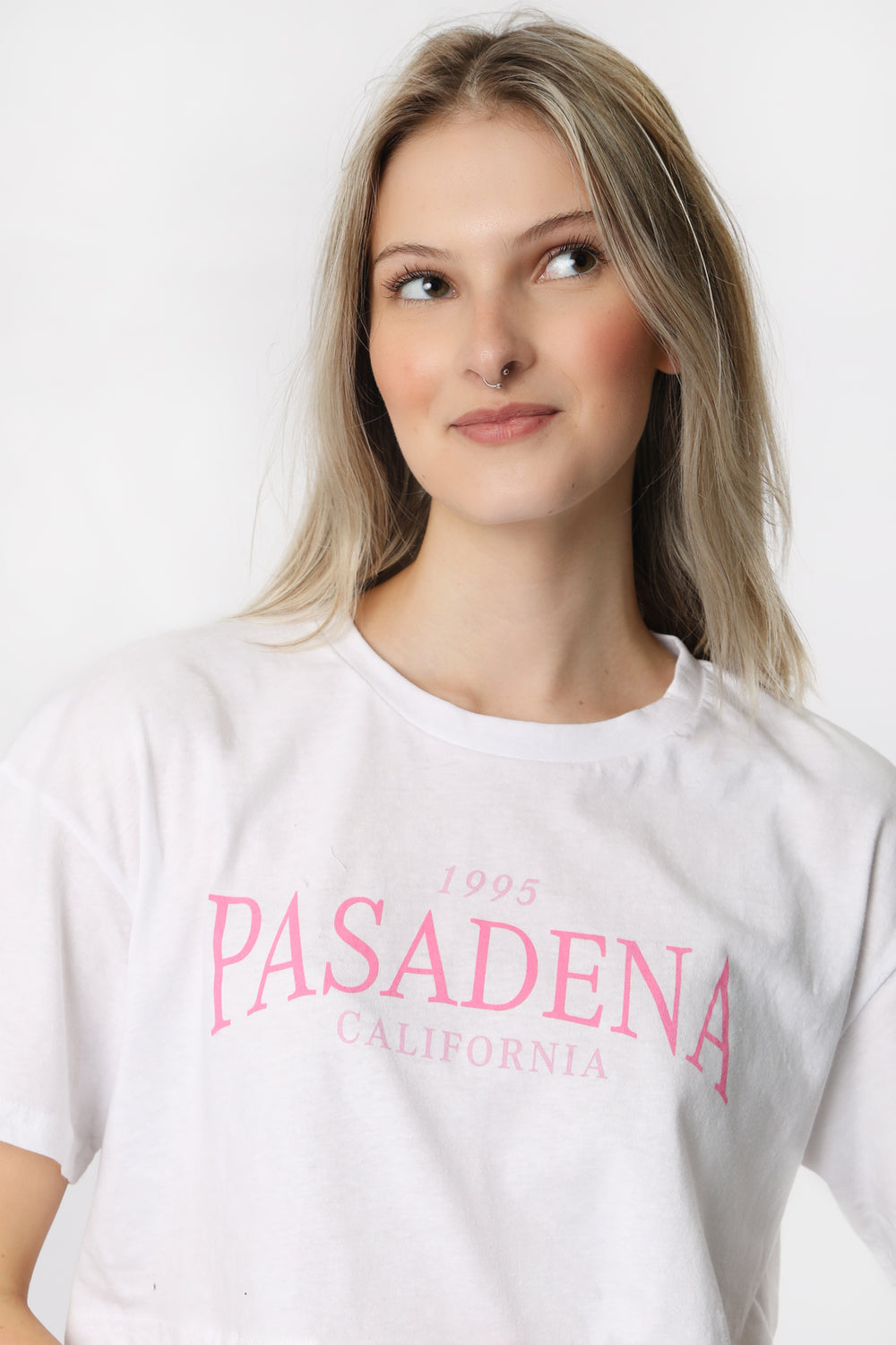 Womens Pasadena Cropped Tee Womens Pasadena Cropped Tee
