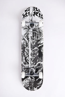 Skateboard imprimé guerrier bestial Zoo York 8