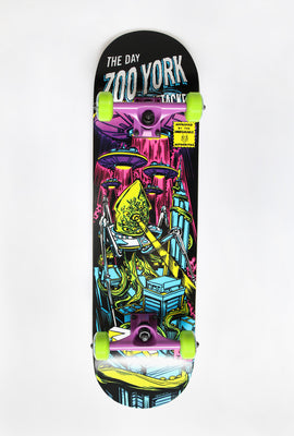Skateboard Imprimé Attaque Zoo York 8.25