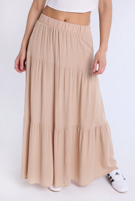 Tiered Maxi Skirt