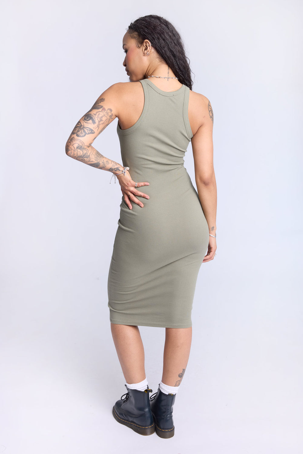 Sleeveless Midi Bodycon Dress Sleeveless Midi Bodycon Dress