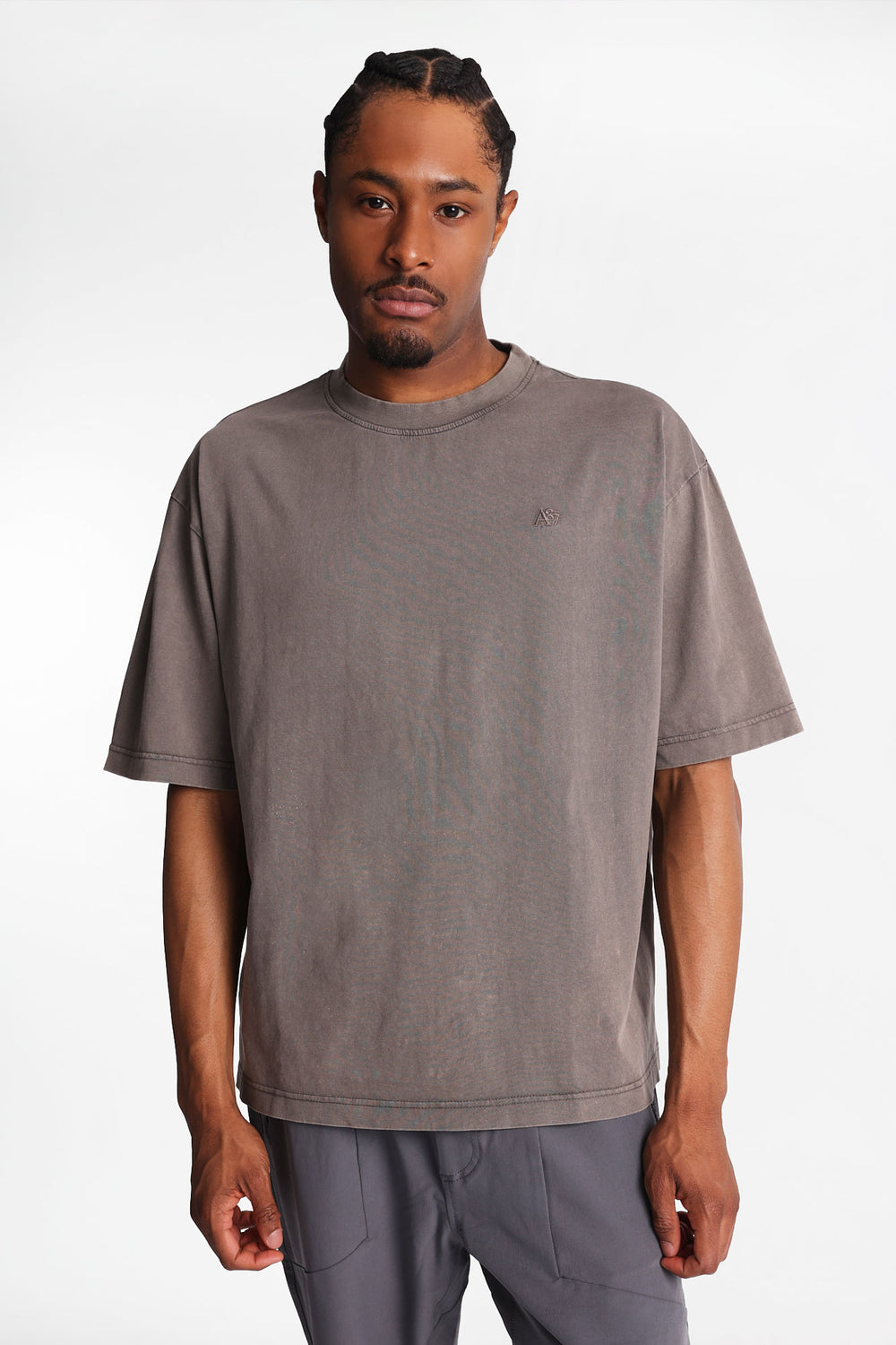 Aéropostale A87 Embroidered Washed Tee Aéropostale A87 Embroidered Washed Tee