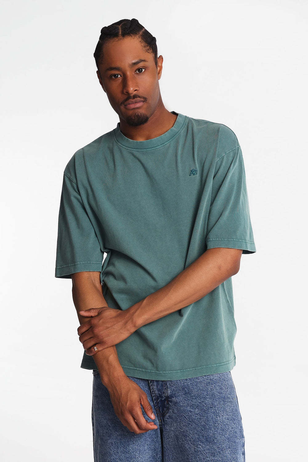 Aéropostale A87 Embroidered Washed Tee Aéropostale A87 Embroidered Washed Tee