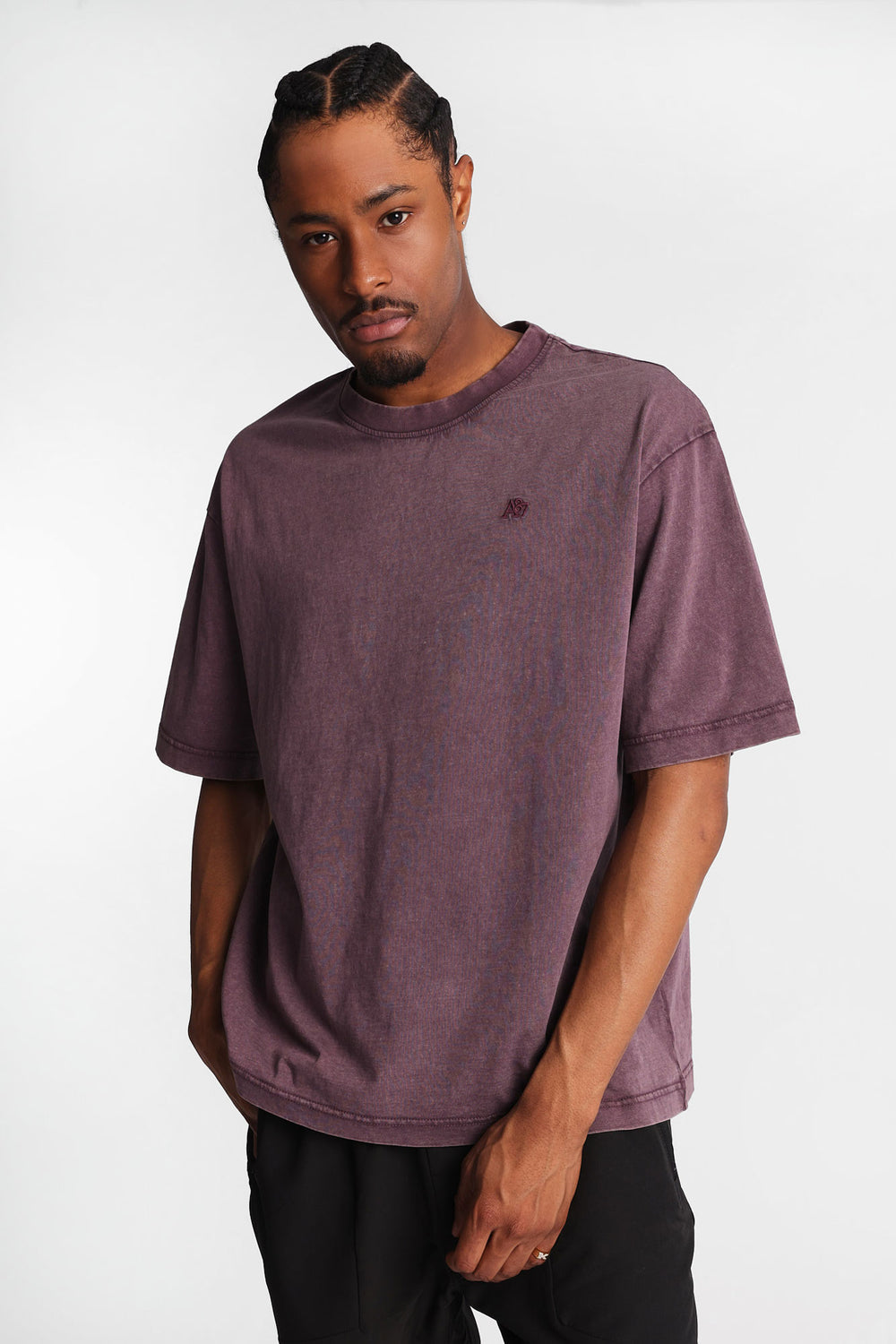 Aéropostale A87 Embroidered Washed Tee Aéropostale A87 Embroidered Washed Tee