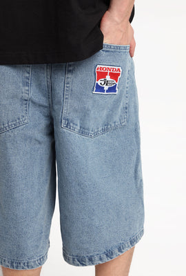 Honda Racing Embroidered Patch Jorts