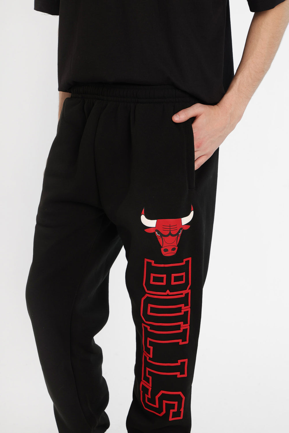 Chicago Bulls Leg Print Sweatpants Chicago Bulls Leg Print Sweatpants