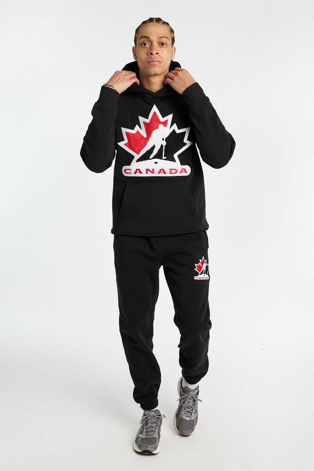 Mens Team Canada Hockey Embroidered Sweatpant Mens Team Canada Hockey Embroidered Sweatpant