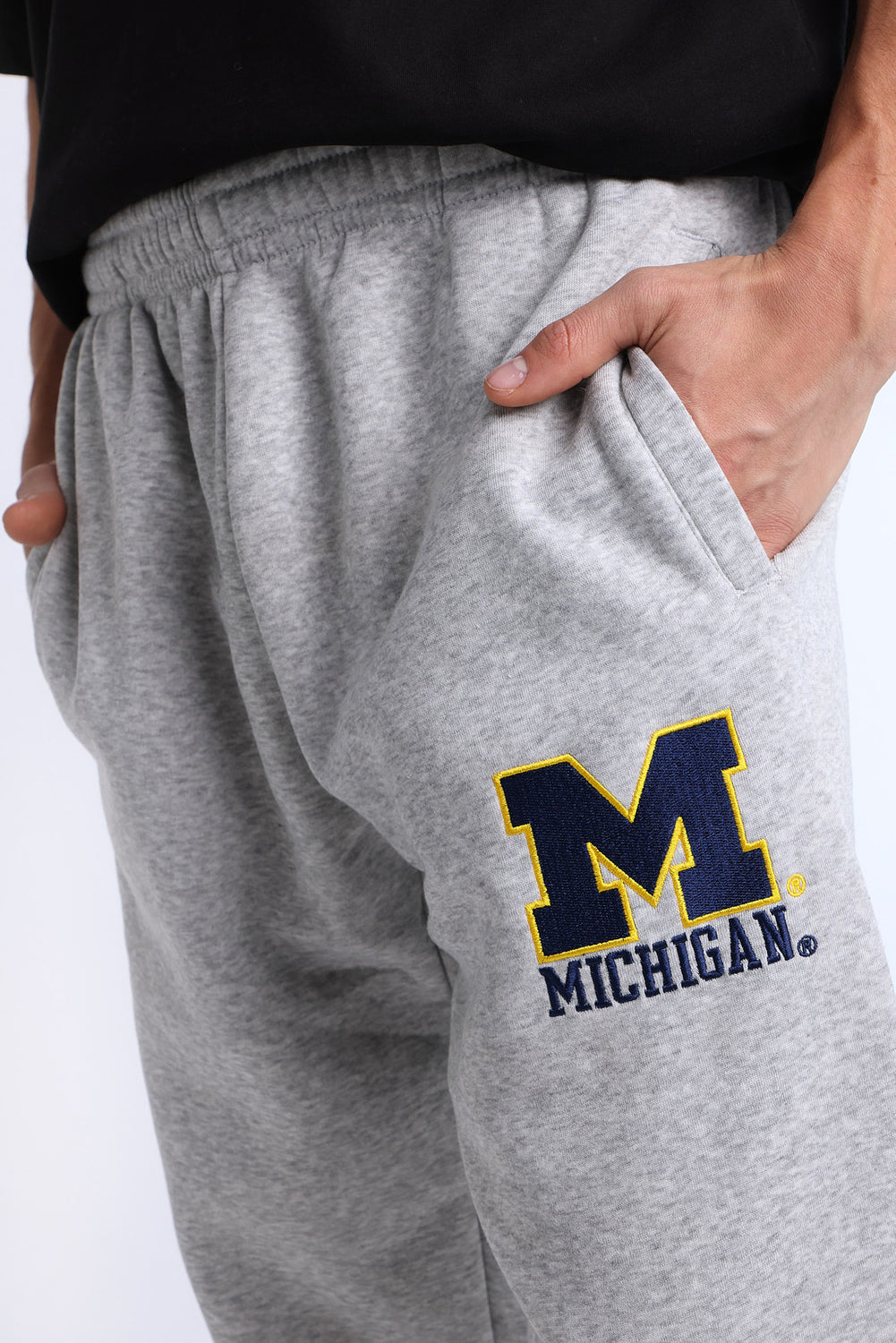 Jogger en molleton brodé Michigan Wolverines Jogger en molleton brodé Michigan Wolverines
