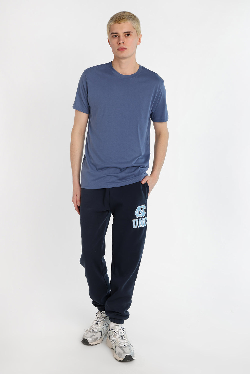 Jogger en molleton à patch brodé UNC Jogger en molleton à patch brodé UNC