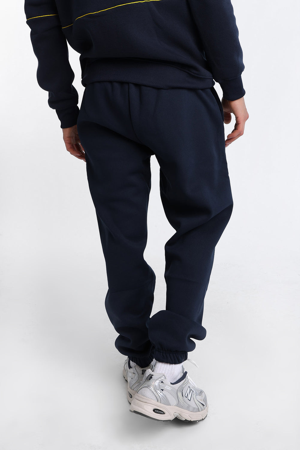 Jogger en molleton marine brodé Michigan Wolverines Jogger en molleton marine brodé Michigan Wolverines