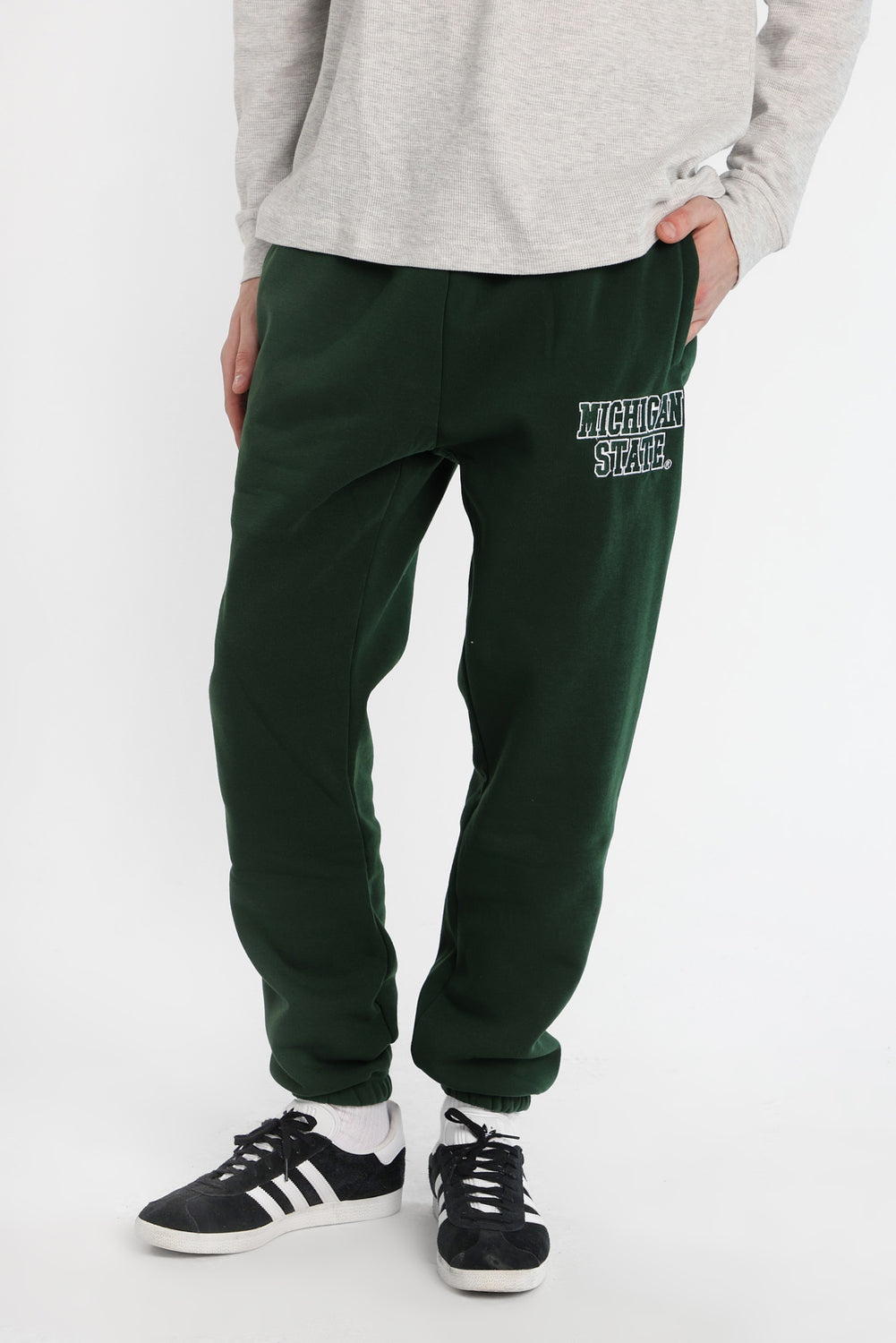 Jogger en molleton à patch brodé Michigan State Jogger en molleton à patch brodé Michigan State