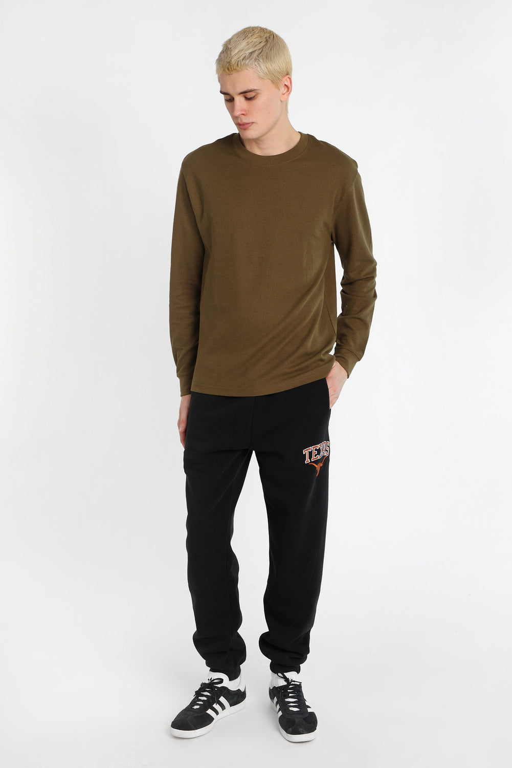 Jogger en molleton à patch brodé Texas Longhorns Jogger en molleton à patch brodé Texas Longhorns