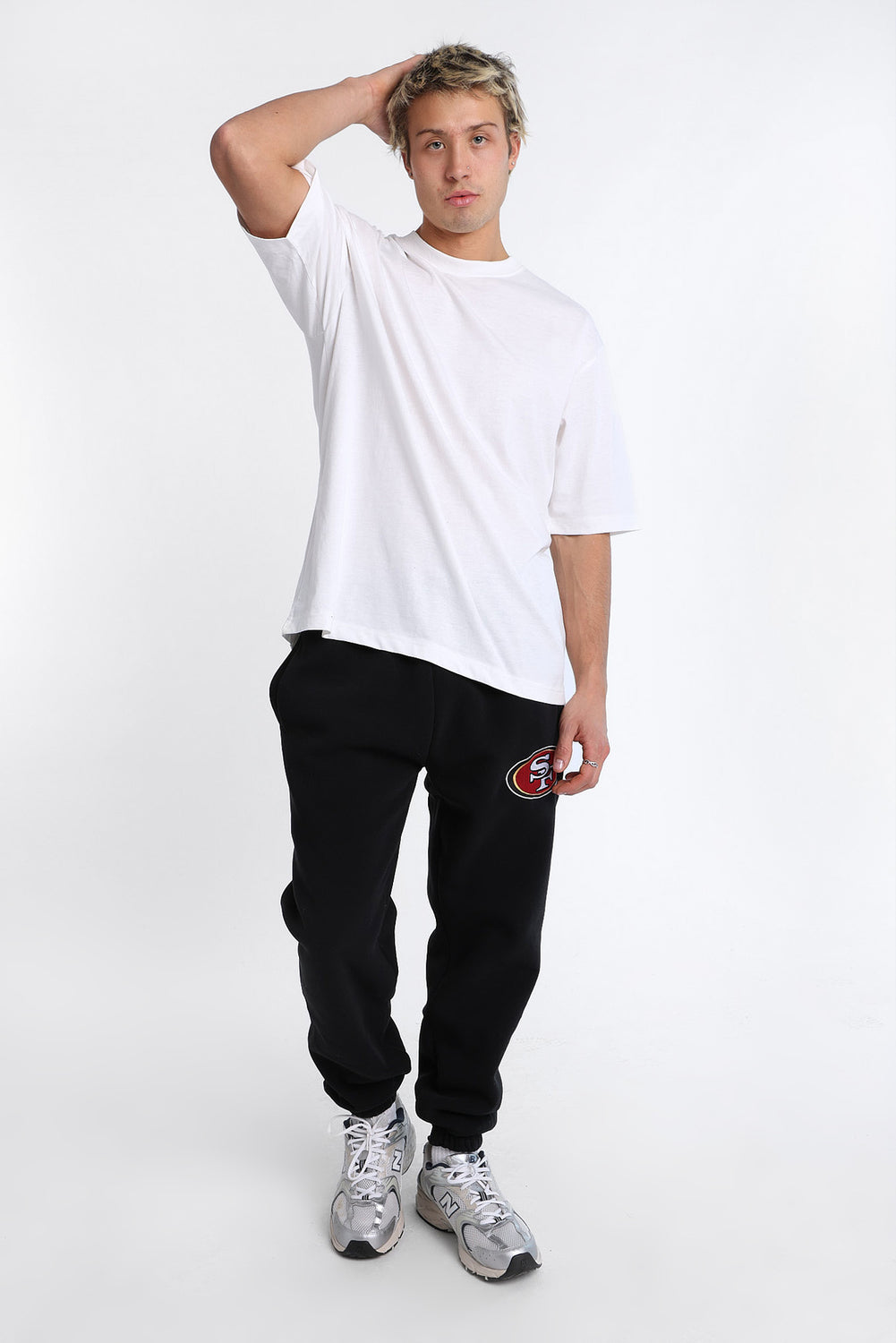 Jogger en molleton brodé San Francisco 49ers Jogger en molleton brodé San Francisco 49ers