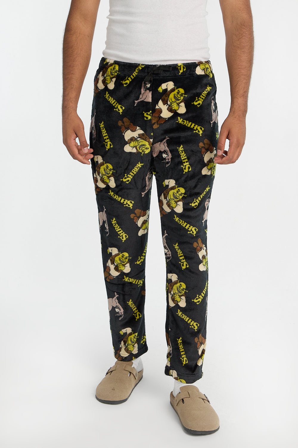 Pantalon de pyjama en peluche Shrek homme Pantalon de pyjama en peluche Shrek homme