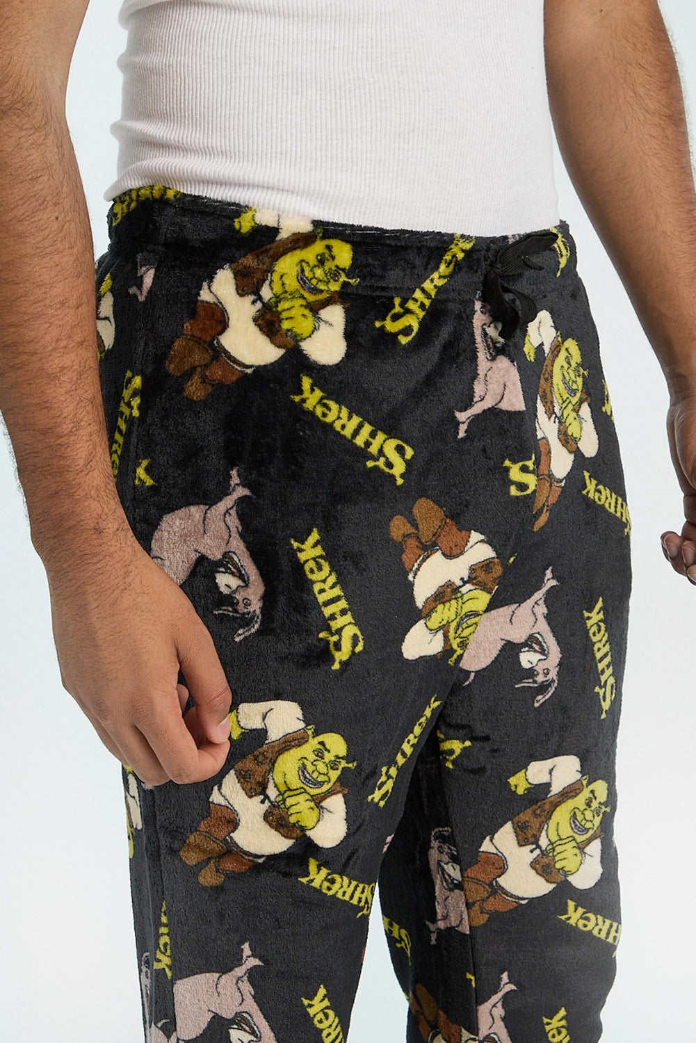 Pantalon de pyjama en peluche Shrek homme Pantalon de pyjama en peluche Shrek homme