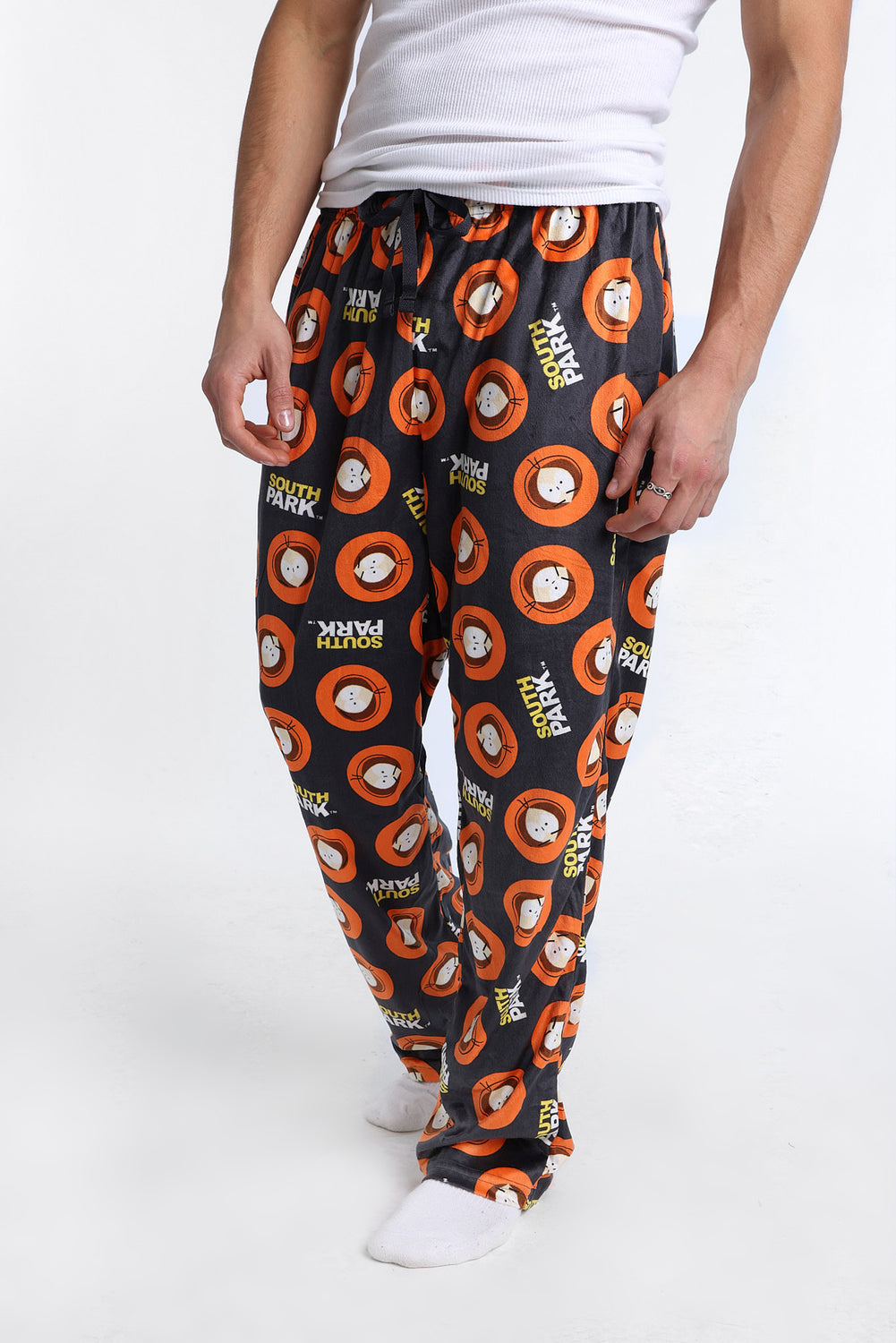 Pantalon pyjama en molleton soyeux imprimé South Park Pantalon pyjama en molleton soyeux imprimé South Park