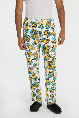 Pantalon de pyjama en peluche Minions homme