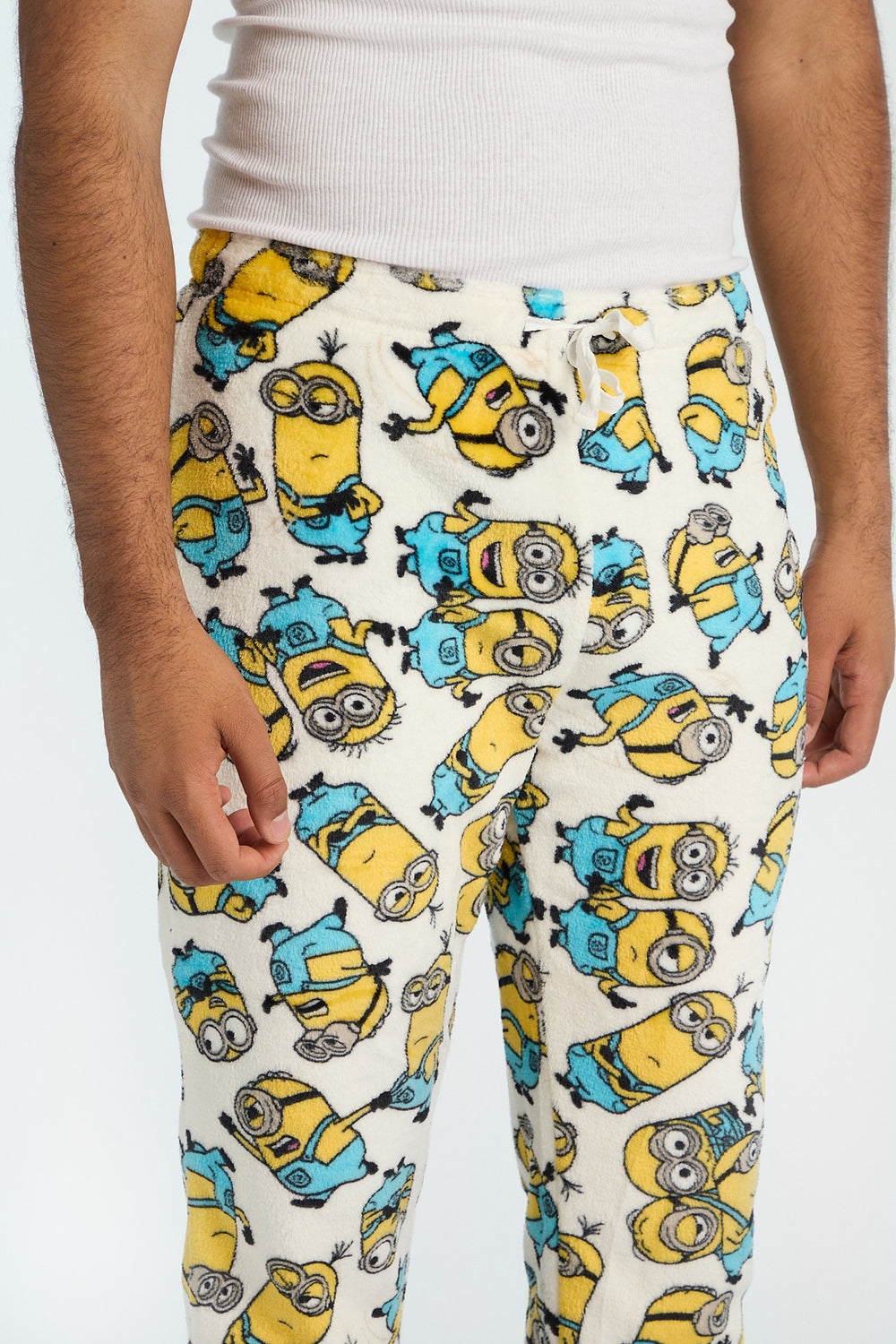 Pantalon de pyjama en peluche Minions homme Pantalon de pyjama en peluche Minions homme