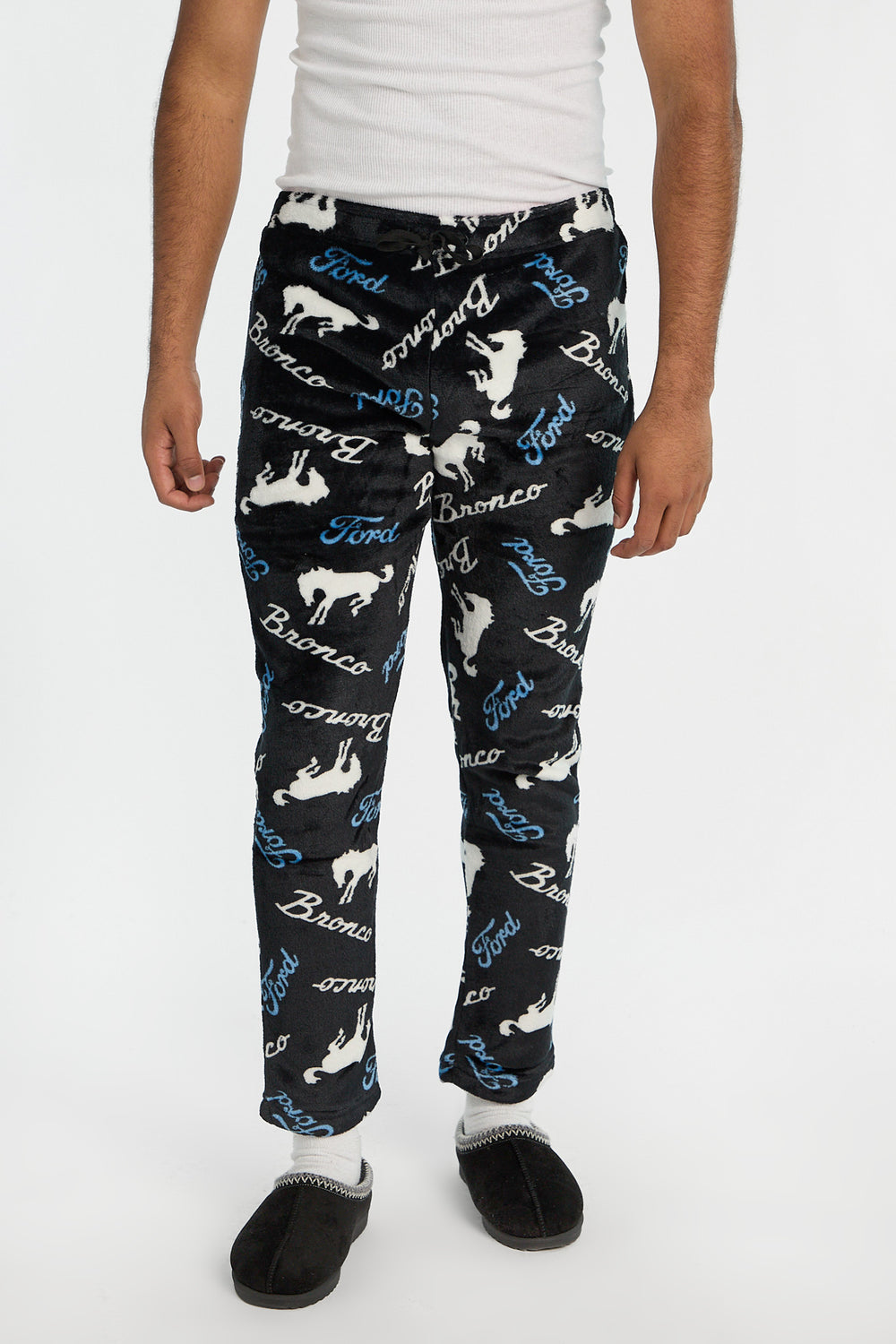 Mens Ford Bronco Plush Pajama Pant Mens Ford Bronco Plush Pajama Pant