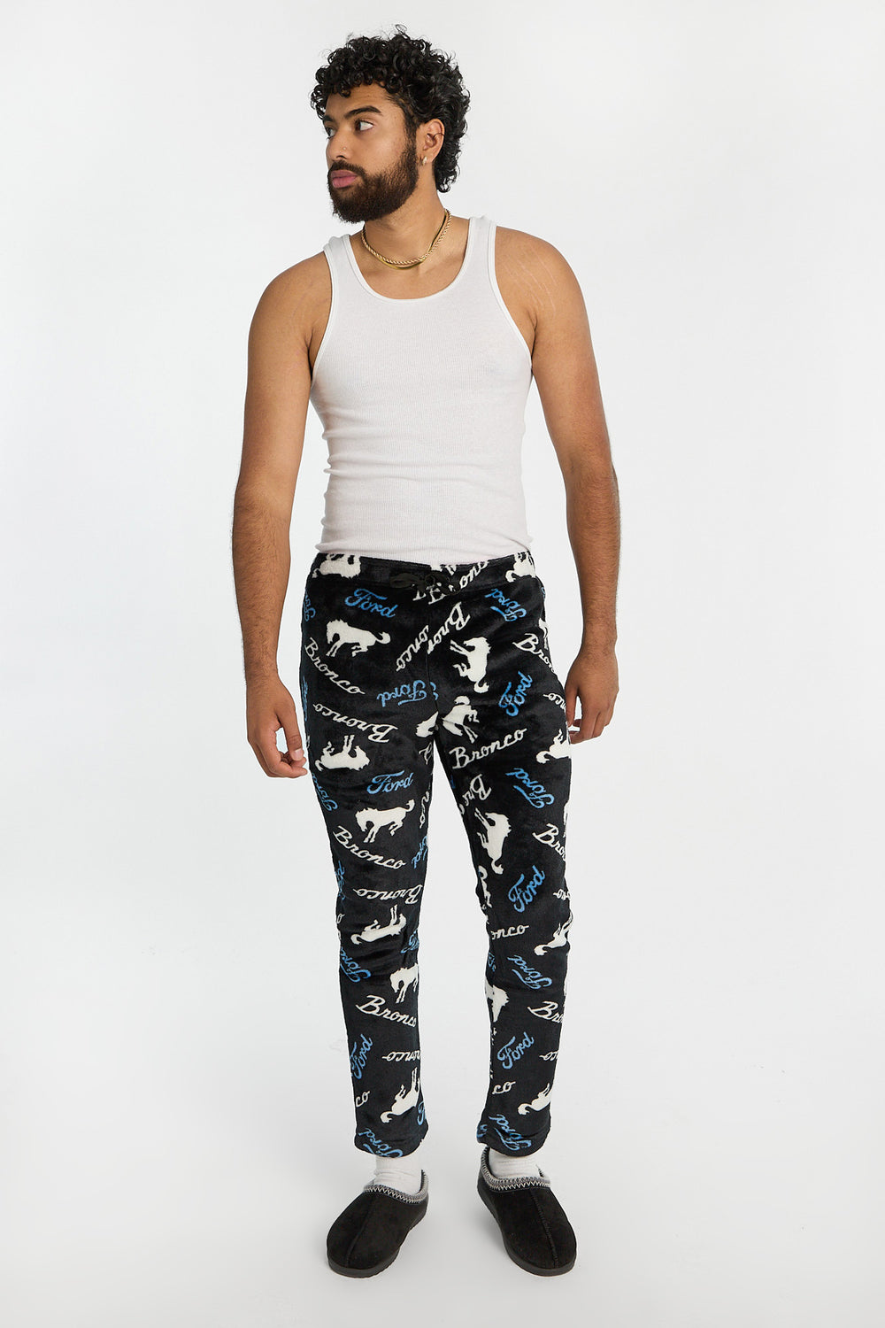 Pantalon de pyjama en peluche Ford Bronco homme Pantalon de pyjama en peluche Ford Bronco homme