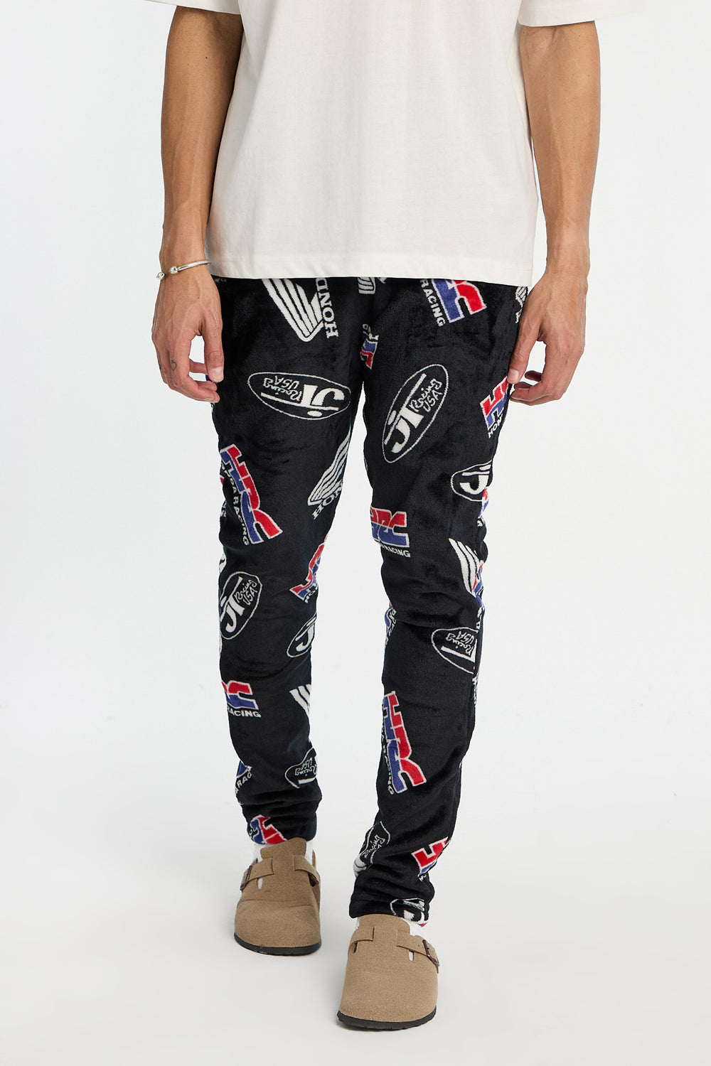 Pantalon de pyjama en peluche Honda homme Pantalon de pyjama en peluche Honda homme