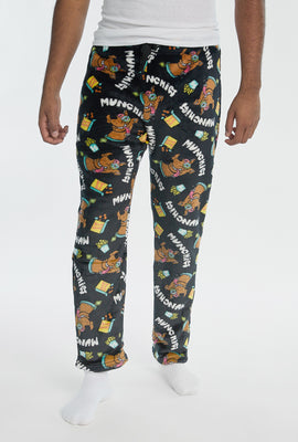 Mens Scooby-Doo Plush Pajama Pant