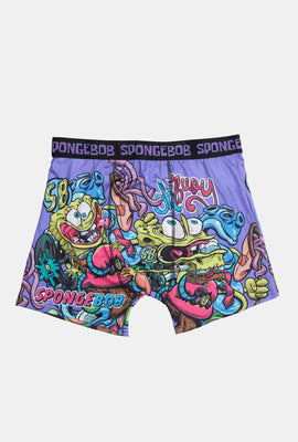 Mens SpongeBob Printed Boxer Brief