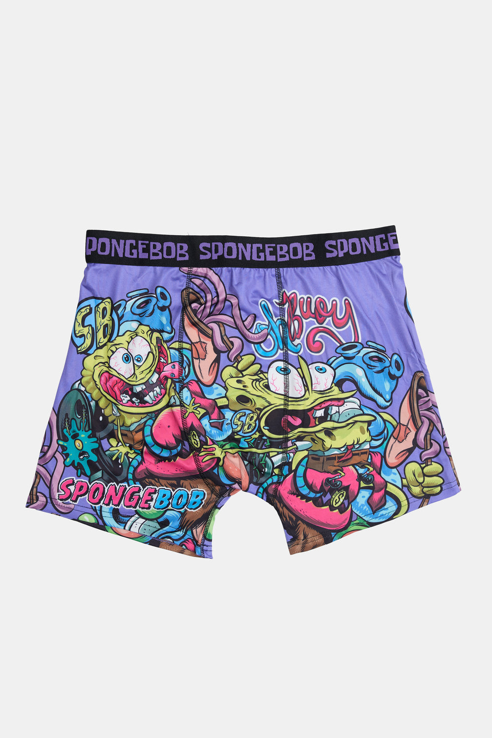 Mens SpongeBob Printed Boxer Brief Mens SpongeBob Printed Boxer Brief