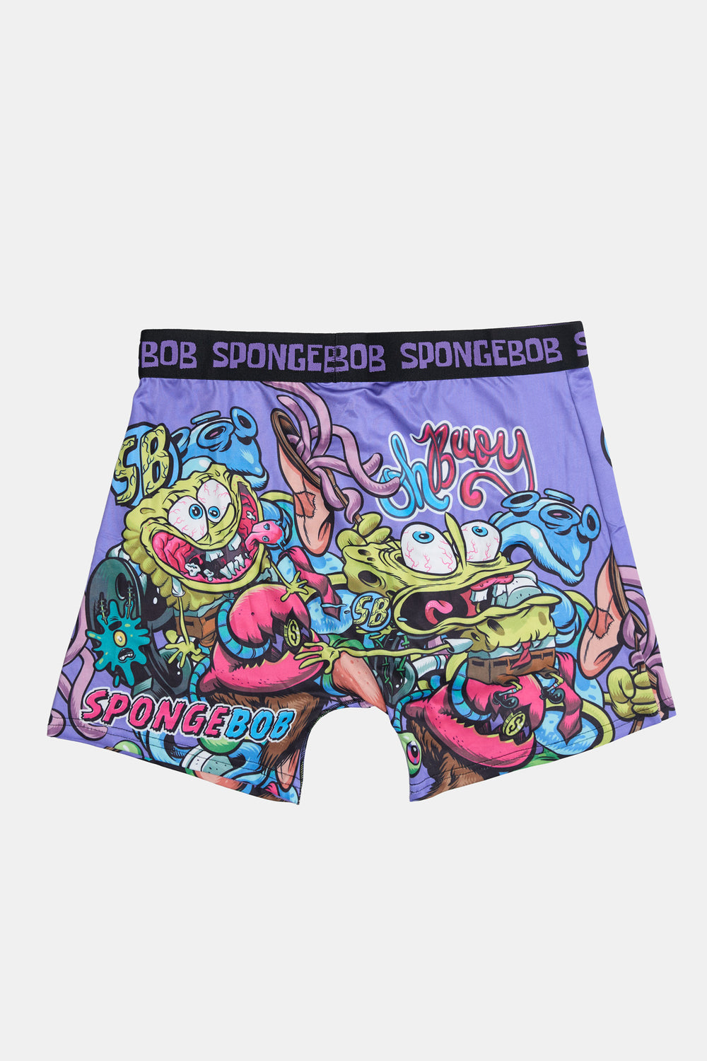 Mens SpongeBob Printed Boxer Brief Mens SpongeBob Printed Boxer Brief