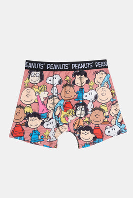 Mens Peanuts Allover Print Boxer Brief