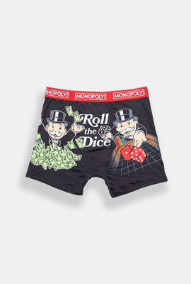 Monopoly Roll The Dice Printed Boxer Brief