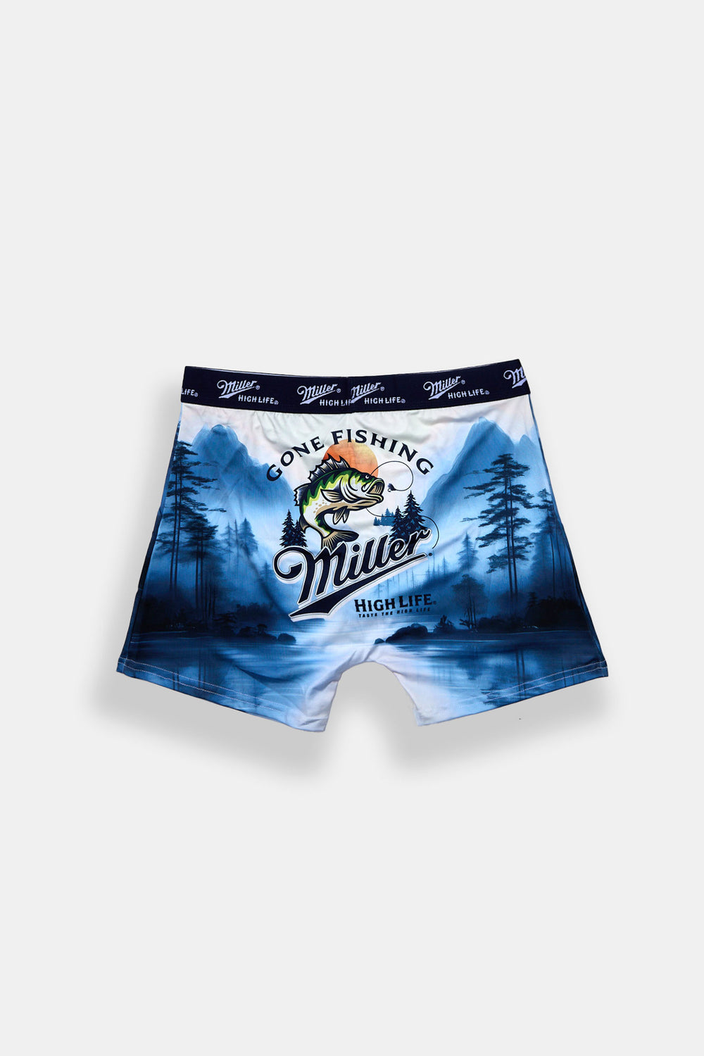 Miller Gone Fishing Printed Boxer Brief Miller Gone Fishing Printed Boxer Brief