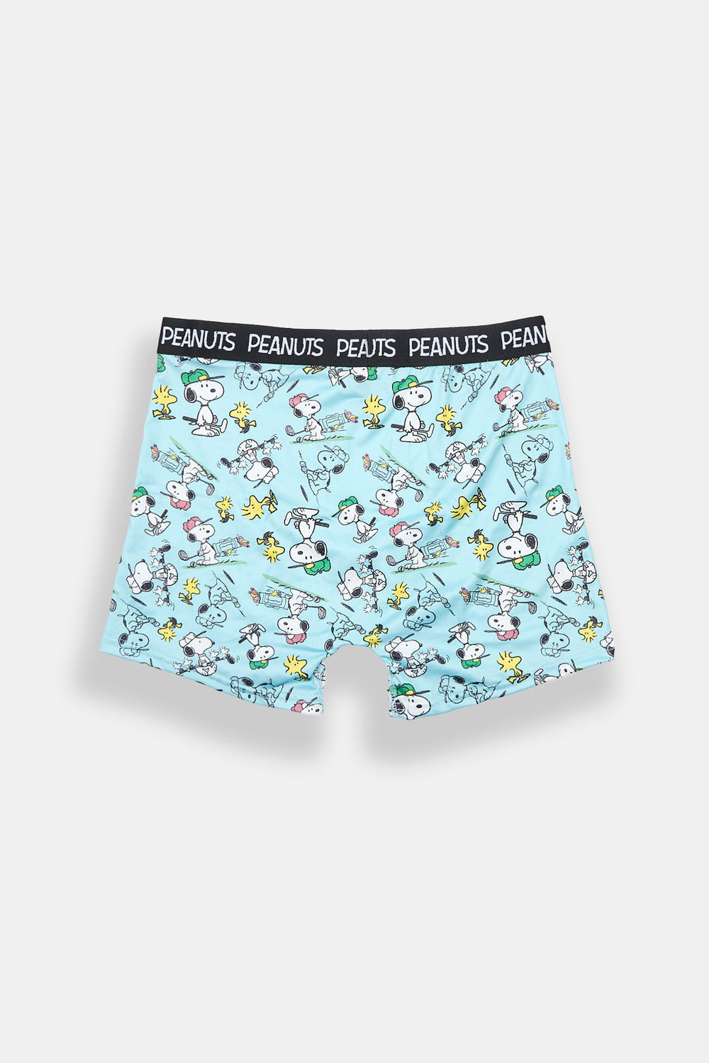 Caleçon boxeur imprimé golf Snoopy et Woodstock Caleçon boxeur imprimé golf Snoopy et Woodstock