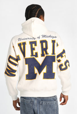 Michigan Wolverines Back Print Hoodie