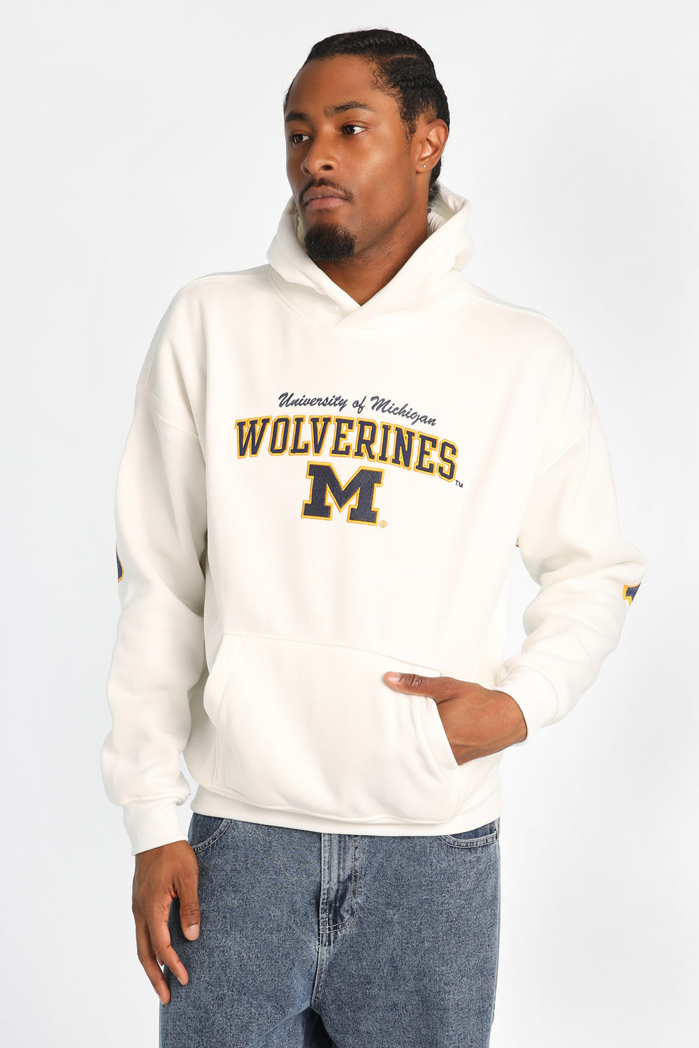 Haut à capuchon imprimé au dos Michigan Wolverines Haut à capuchon imprimé au dos Michigan Wolverines