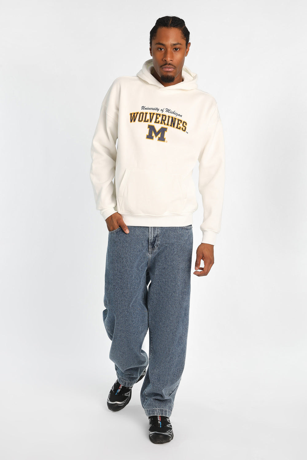 Haut à capuchon imprimé au dos Michigan Wolverines Haut à capuchon imprimé au dos Michigan Wolverines