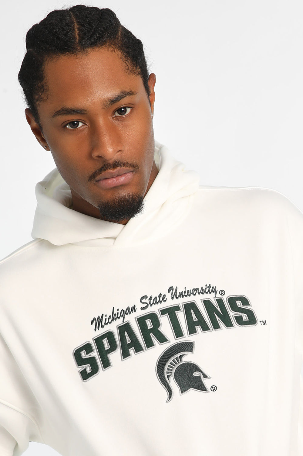 Haut à capuchon imprimé au dos Michigan State University Spartans Haut à capuchon imprimé au dos Michigan State University Spartans - West49