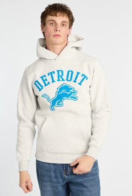 Haut à capuchon logo chenille Detroit Lions