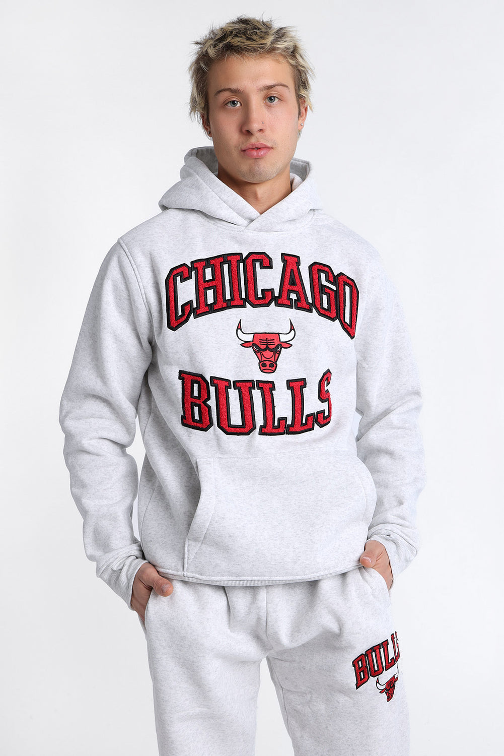 Chicago Bulls Chenille Logo Hoodie Chicago Bulls Chenille Logo Hoodie