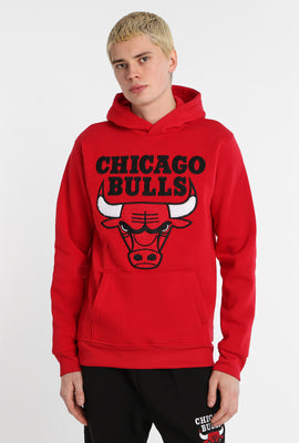 Haut à capuchon logo chenille Chicago Bulls