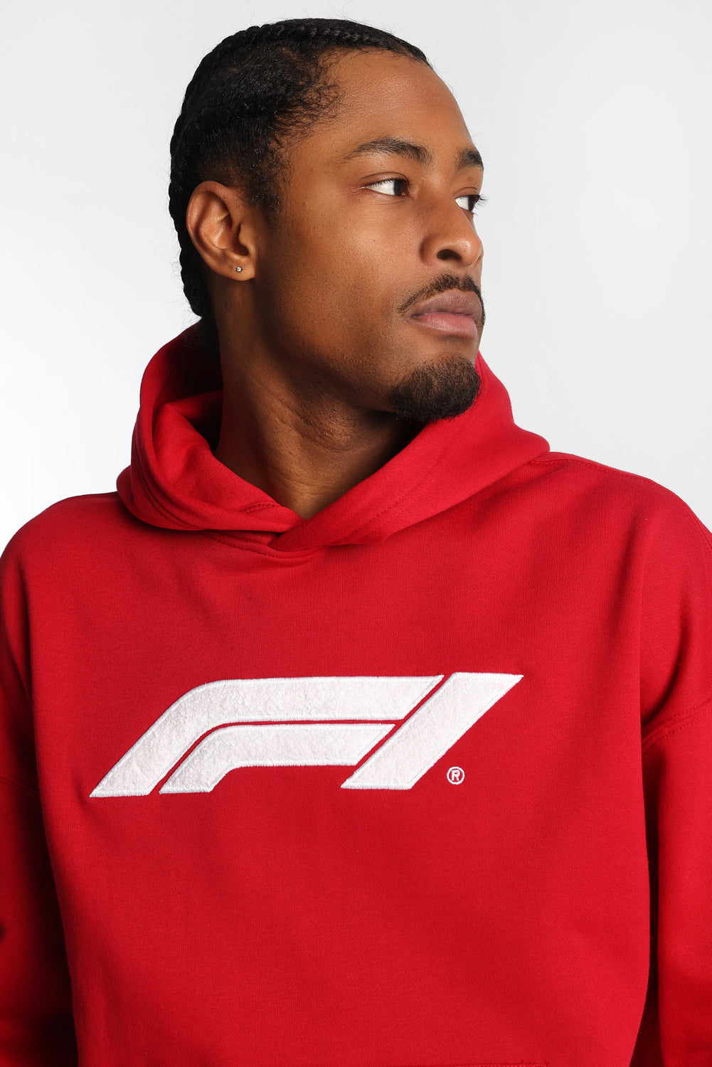 Haut à capuchon logo chenille Formula 1 Haut à capuchon logo chenille Formula 1