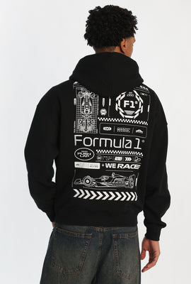Haut à capuchon logo chenille Formula 1